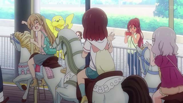 メリーゴーランドの笑顔